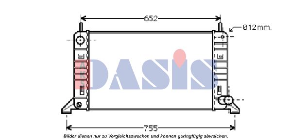 AKS DASIS Radiators, Motora dzesēšanas sistēma 090630N
